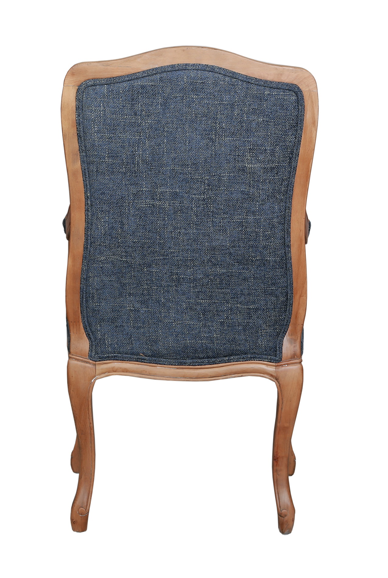 Мягкий стул с подлокотниками Wallis Blue в интернет-магазине