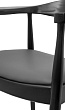 Мягкий стул с подлокотниками Carlo Black №4