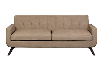 Диван скандинавский на ножках Uter коричневый