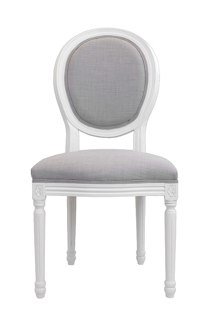 Дизайнерский обеденный стул Miro White and Grey