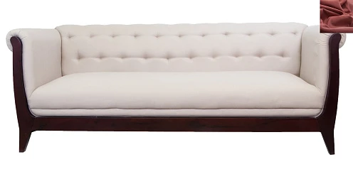 купить Классический диван Delvin красный