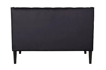 купить Прямой двухместный американский диван Sommet черный