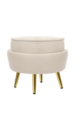 Пуф Pearl Adorn Beige