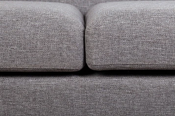 Диван скандинавский на ножках Uter серый в интерьере