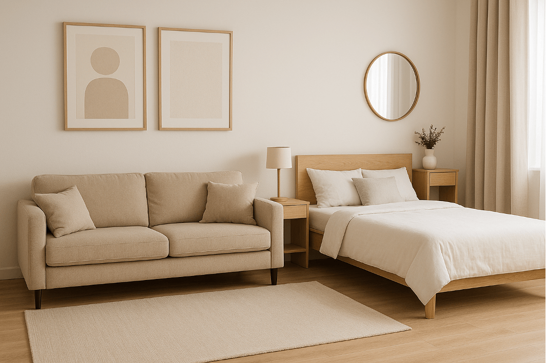 Кровать или диван в маленькой квартире: как выбрать идеальную мебель для интерьера