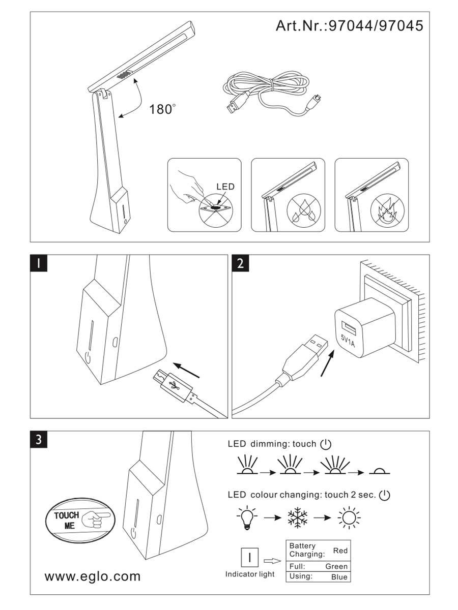 купить Настольная лампа светодиодная диммируемая LA SECA