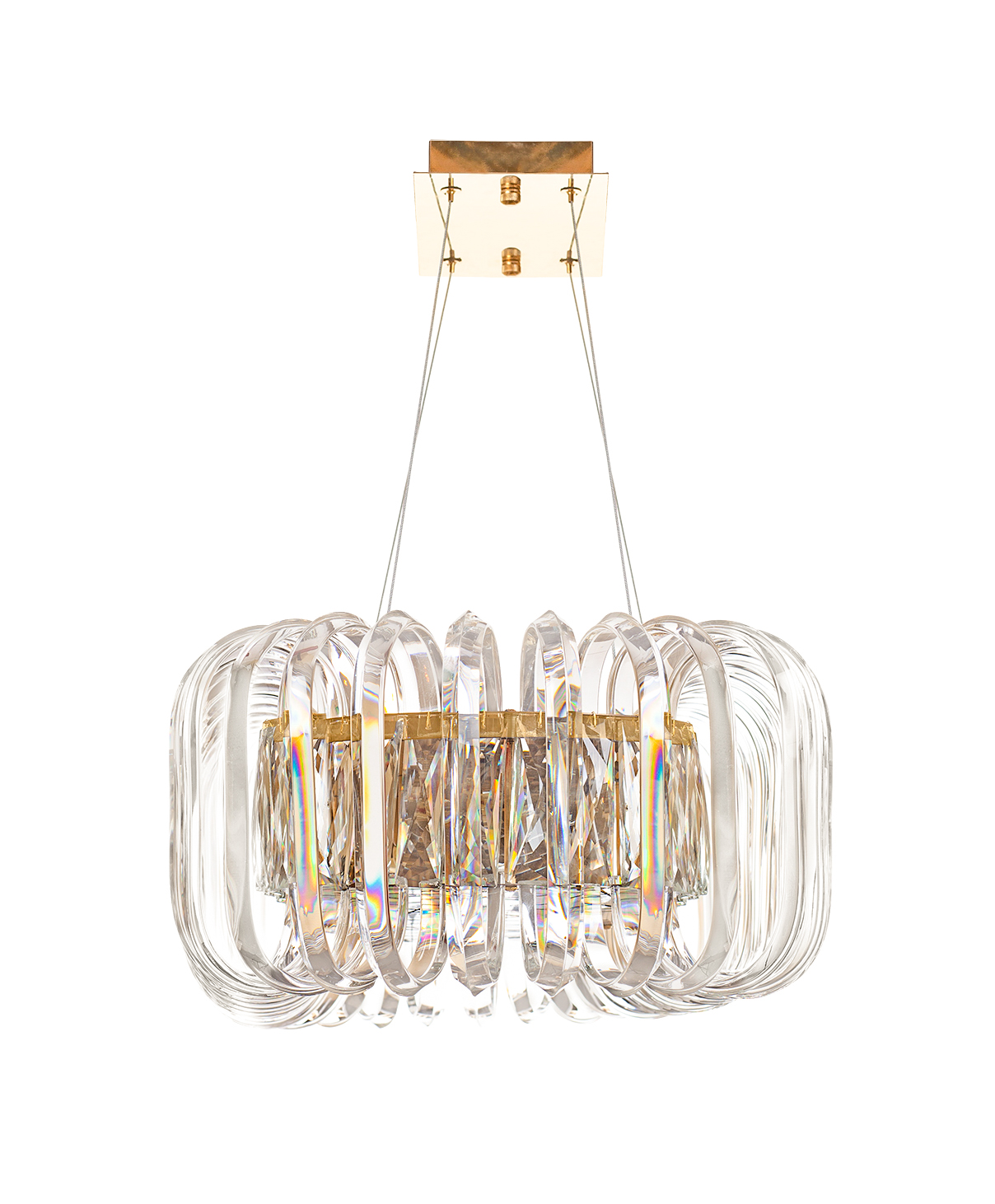 Люстра Glass Belt в интерьере