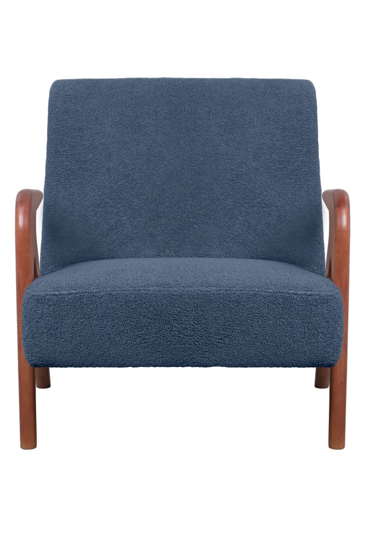 купить Кресло в современном стиле синее Arrow BR