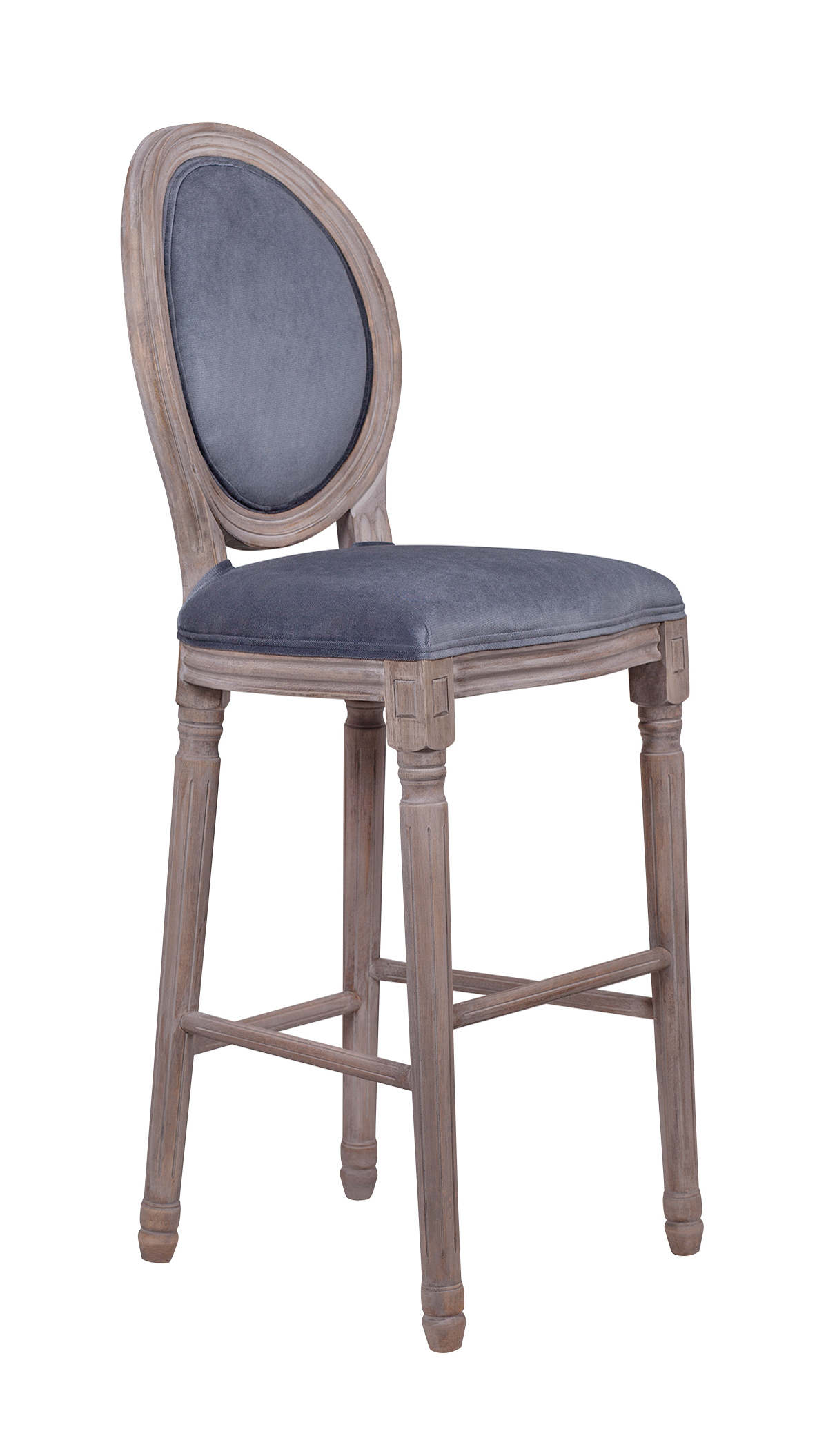 купить Дизайнерский барный стул Filon Vell Grey в Москве купить Дизайнерский барный стул Filon Vell Grey