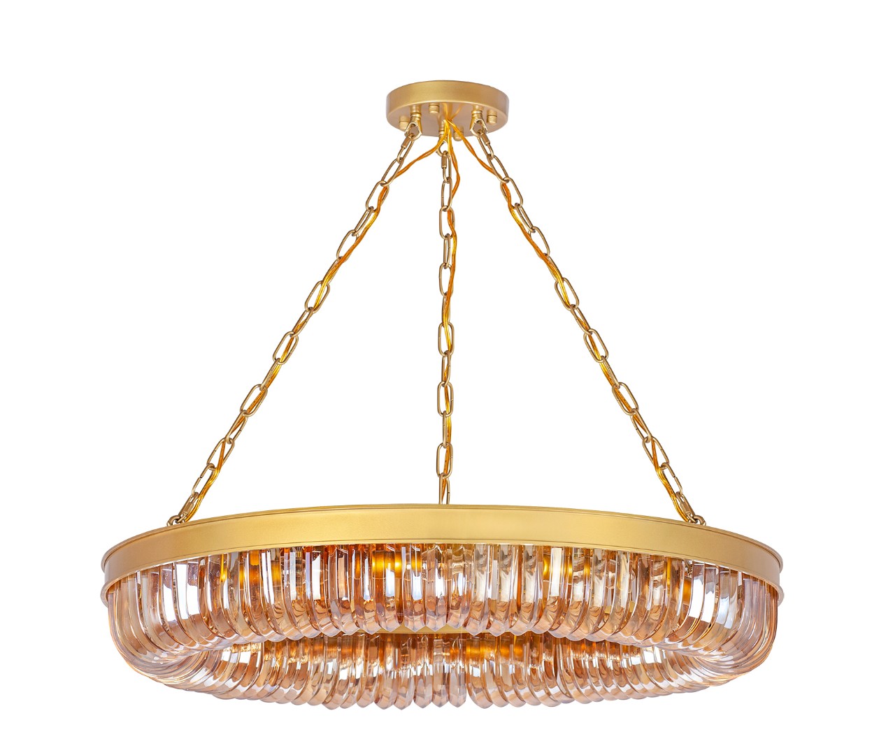 красивые Люстра Terra Gold Amber D80