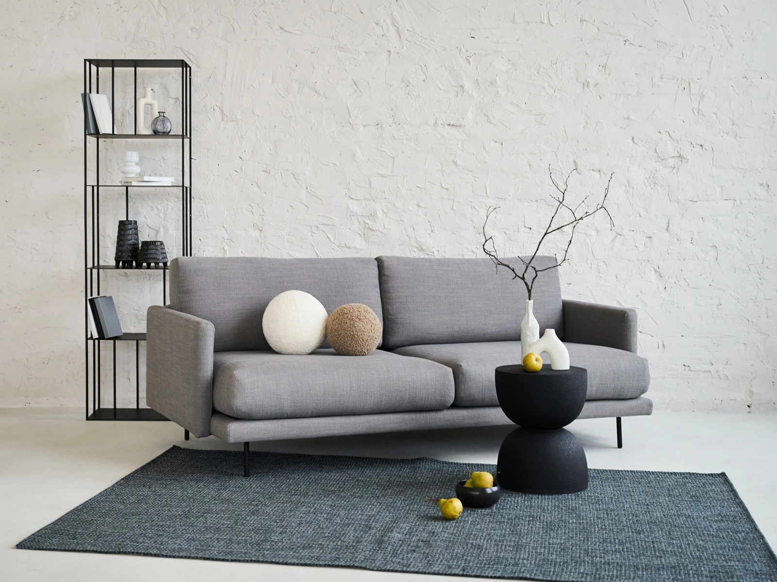 фото Диван Ricadi трёхместный в интерьере