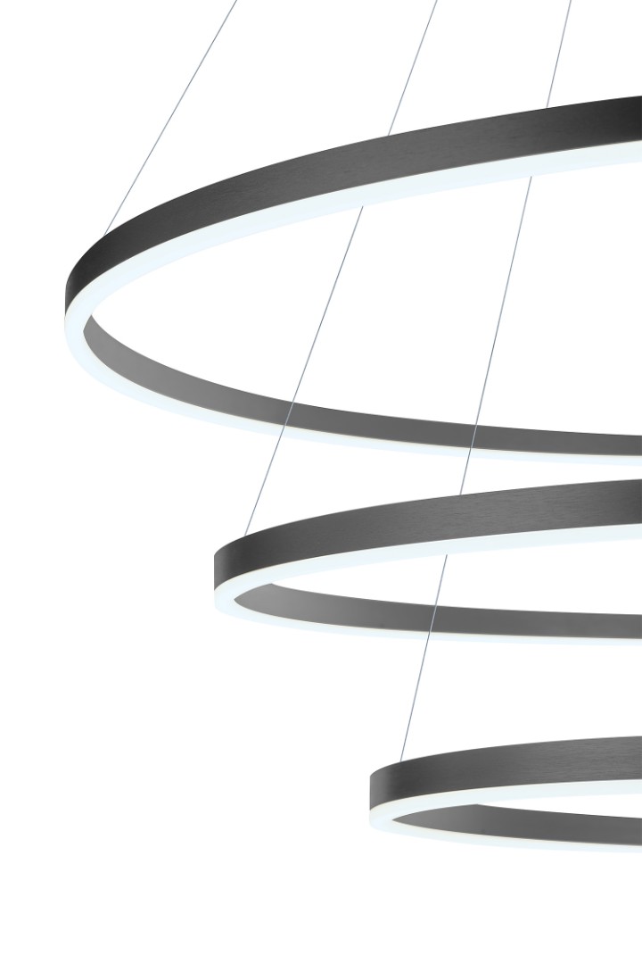 стильные Люстра Orblaze 3 rings 800 black