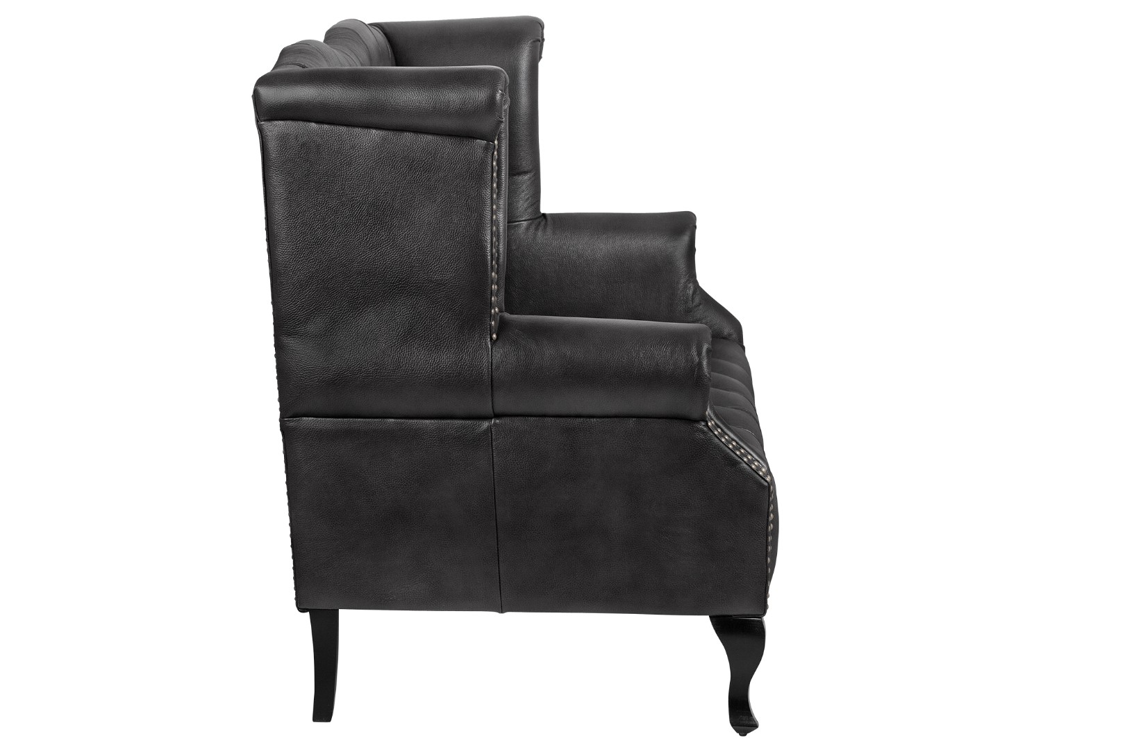 заказать Кожаный дизайнерский диван лофт Royal Sofa Black в Москве заказать Кожаный дизайнерский диван лофт Royal Sofa Black