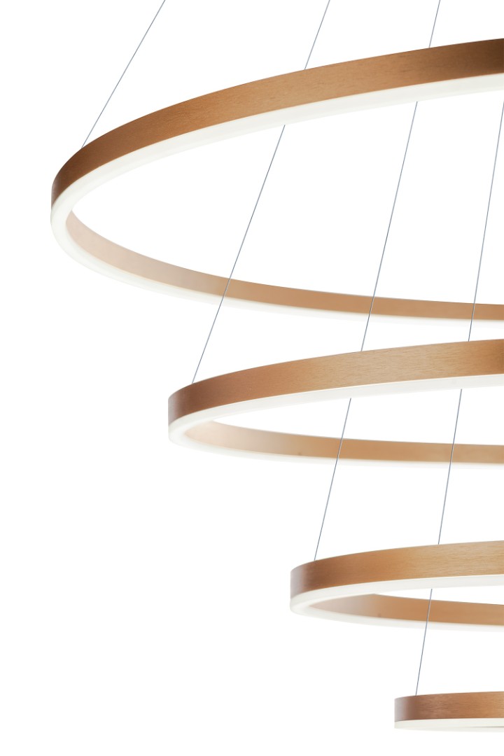 купить Люстра Orblaze 4 rings 1000 gold в интернет-магазине