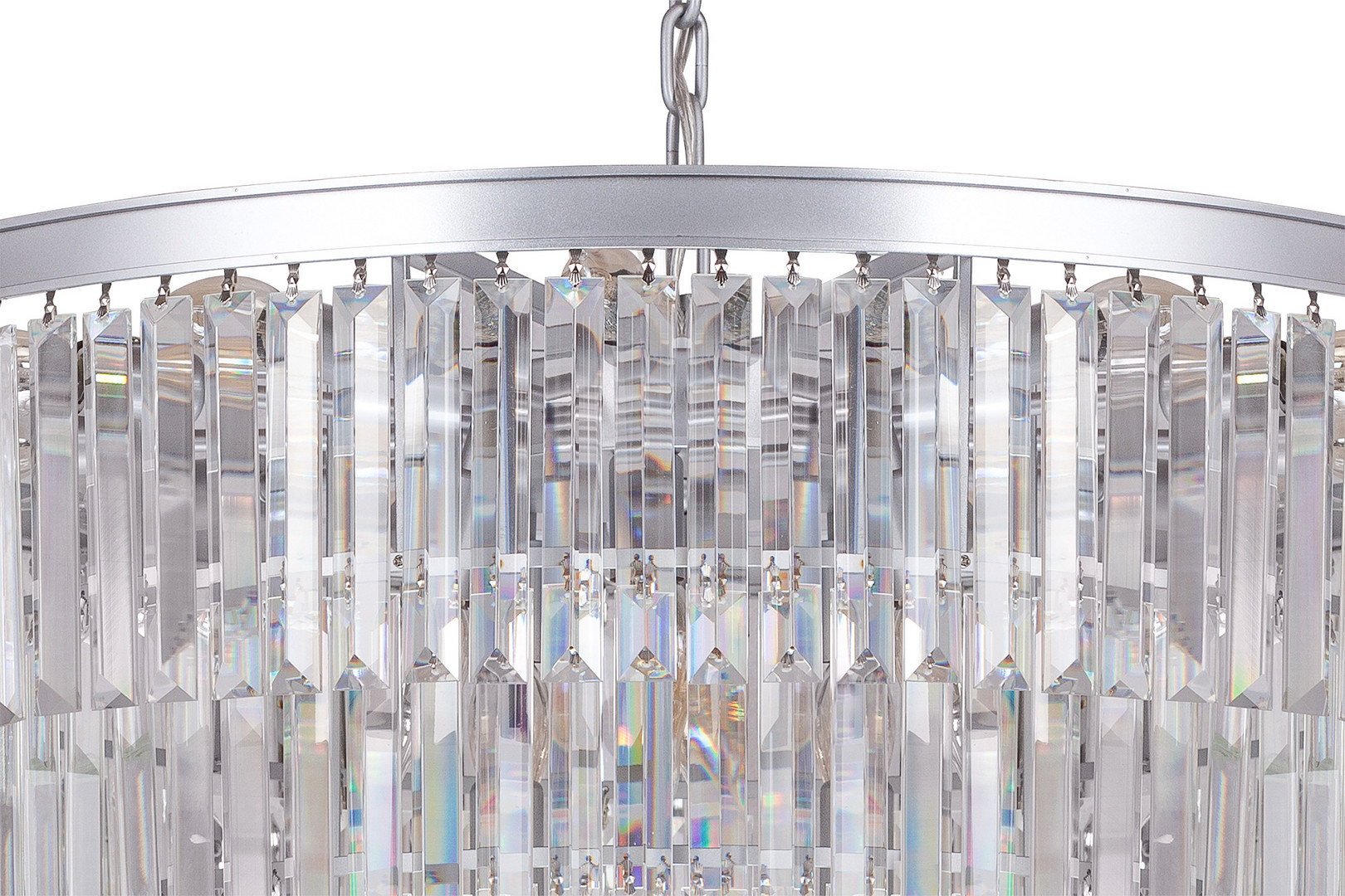 заказать Люстра Odeon 5 Rings Silver