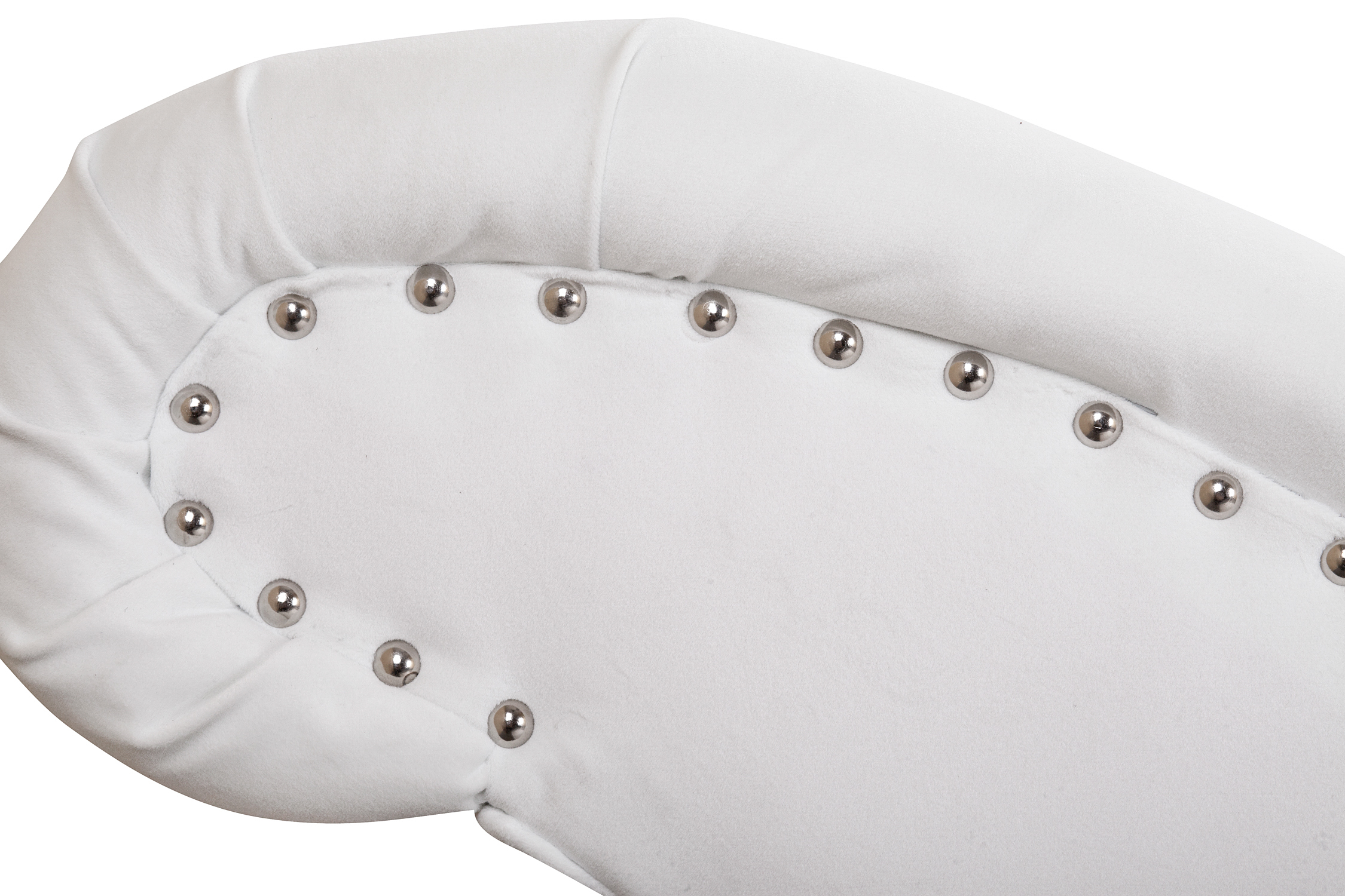 Односпальная диван кушетка Bego белая в интерьере