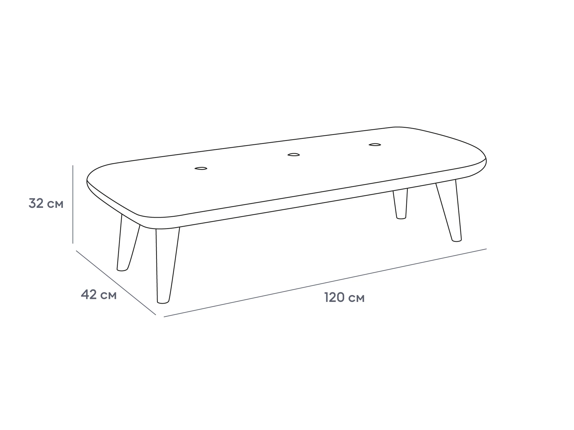фото Банкетка Loa в Москве фото Банкетка Loa