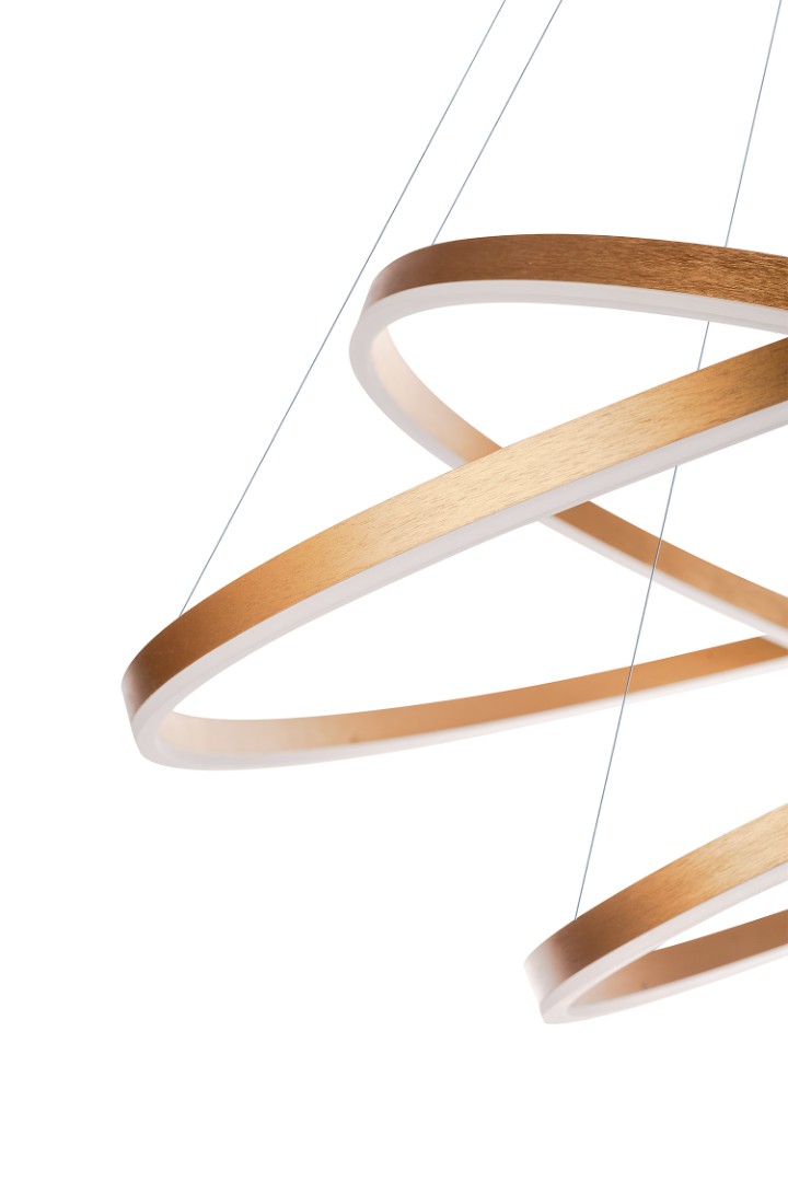 купить Люстра Orblaze 3 rings 800 gold