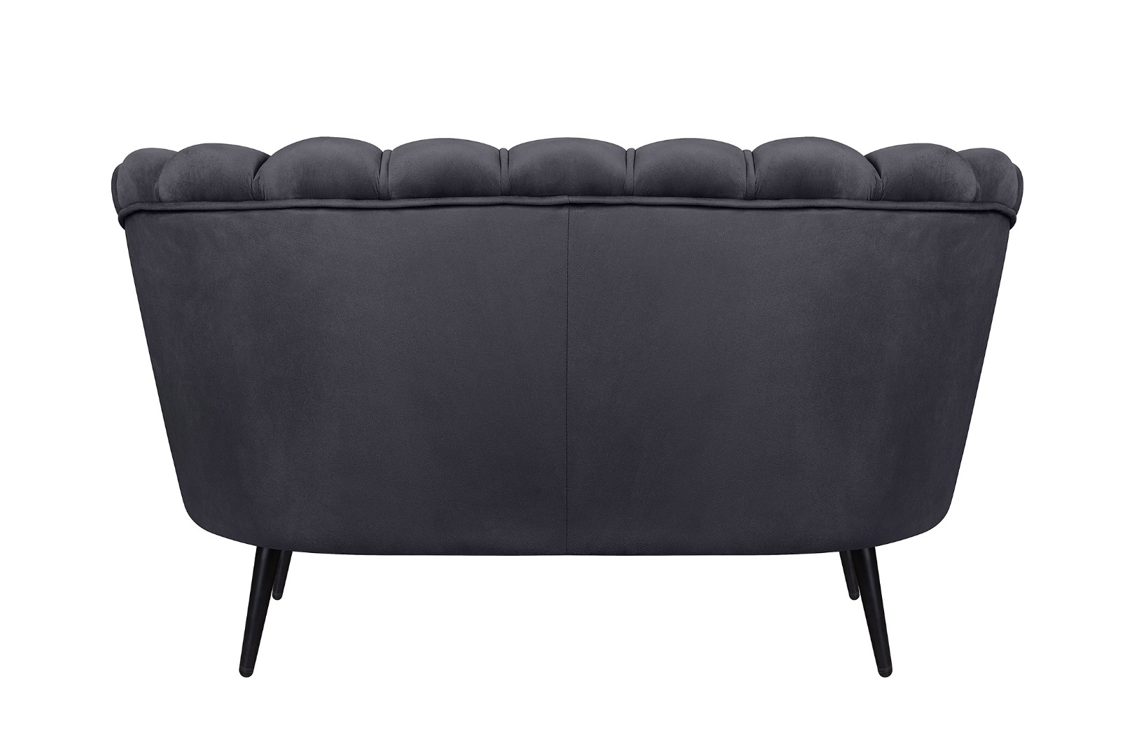 Дизайнерский диван Pearl Double Black на черных ножках в интернет-магазине в Москве Дизайнерский диван Pearl Double Black на черных ножках в интернет-магазине