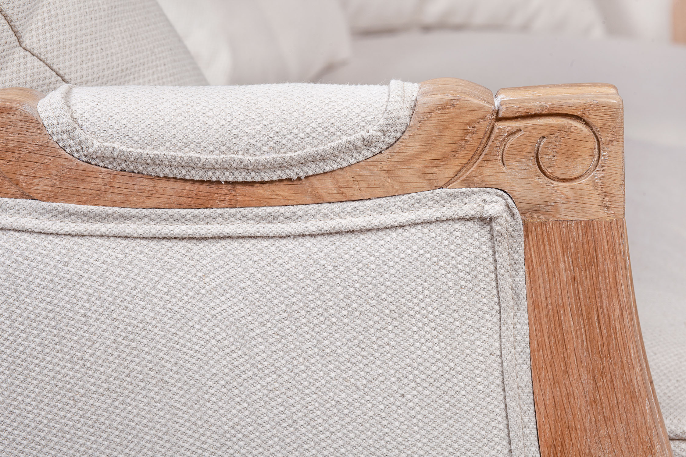 фото Прямой диван Darcy 3 V2 бежевый в Москве фото Прямой диван Darcy 3 V2 бежевый