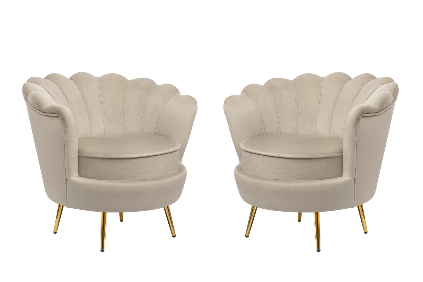 купить Комплект кресел ракушка Pearl Taupe