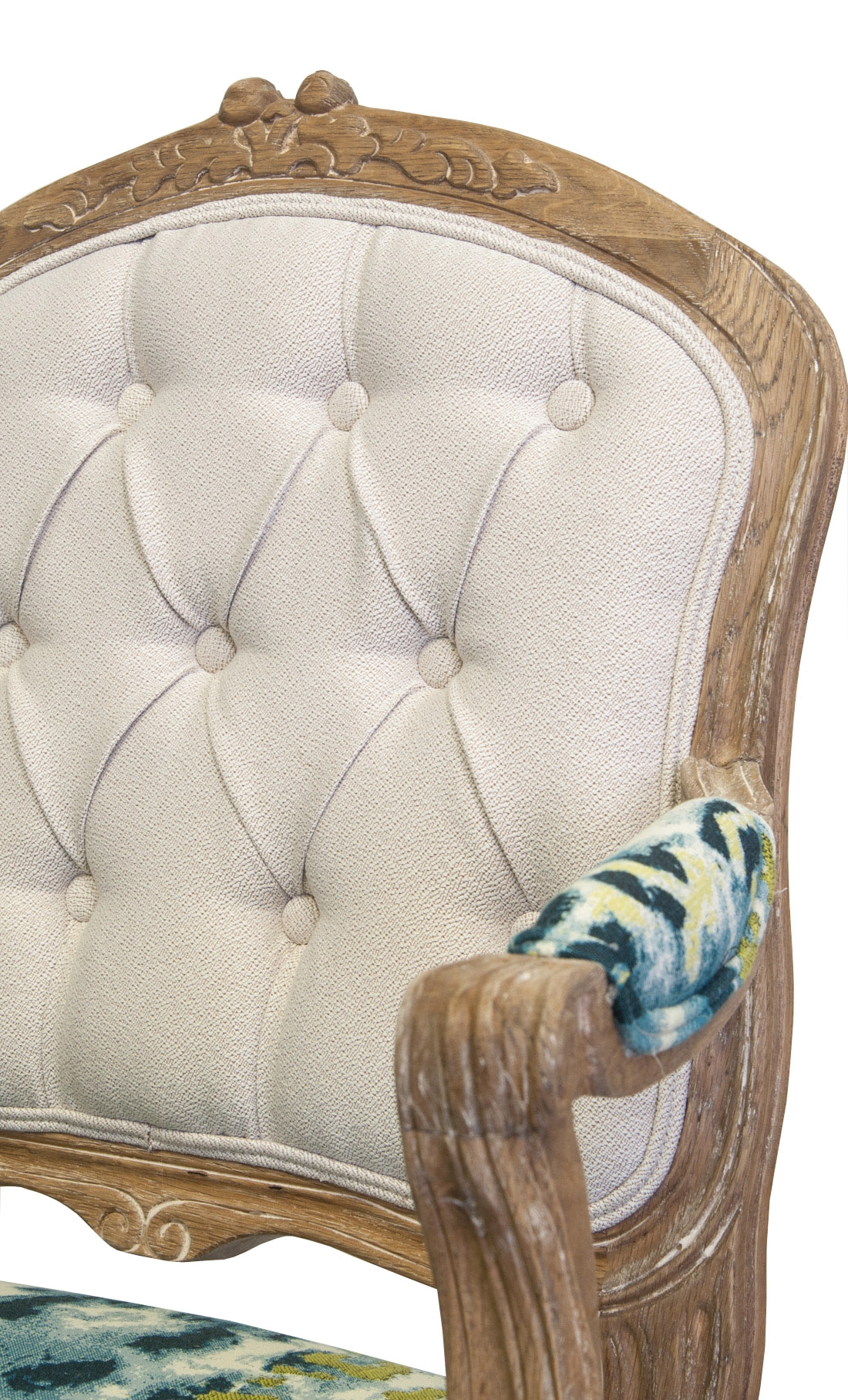 Мягкий стул с подлокотниками Mones в интерьере