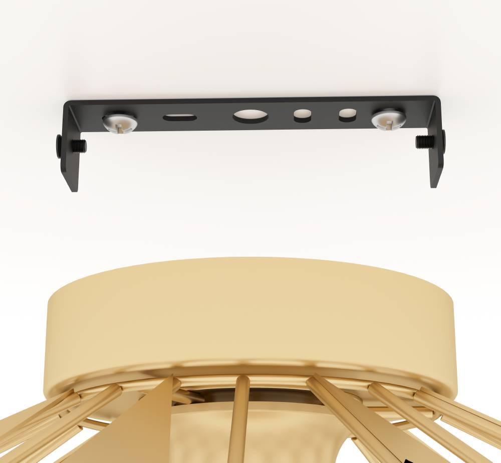 43908 Потолочный светильник CARLTON, 1X60W (E27), ?470, сталь, золотой в интернет-магазине в Москве 43908 Потолочный светильник CARLTON, 1X60W (E27), ?470, сталь, золотой в интернет-магазине