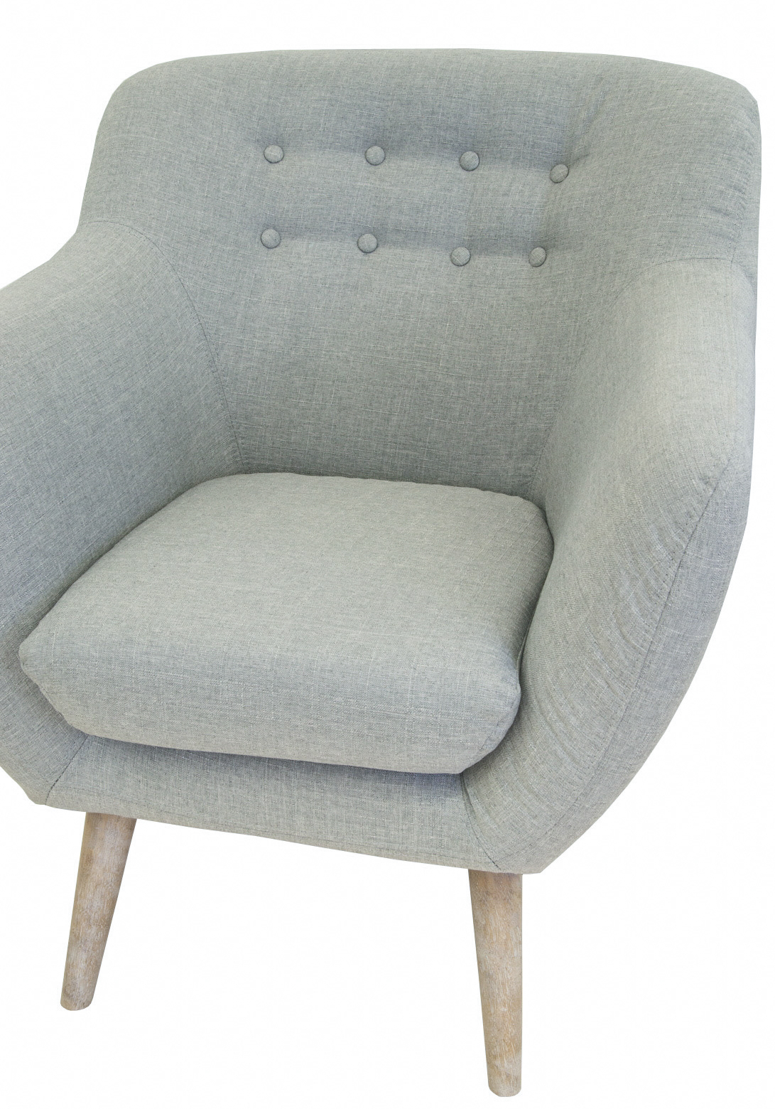 Низкое кресло Fuller Grey в интерьере