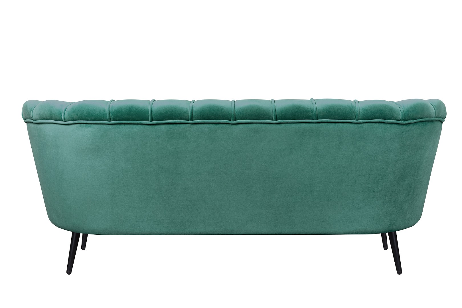 Диван ракушка для гостиниц Pearl Triple Green V2 на черных ножках в интернет-магазине в Москве Диван ракушка для гостиниц Pearl Triple Green V2 на черных ножках в интернет-магазине