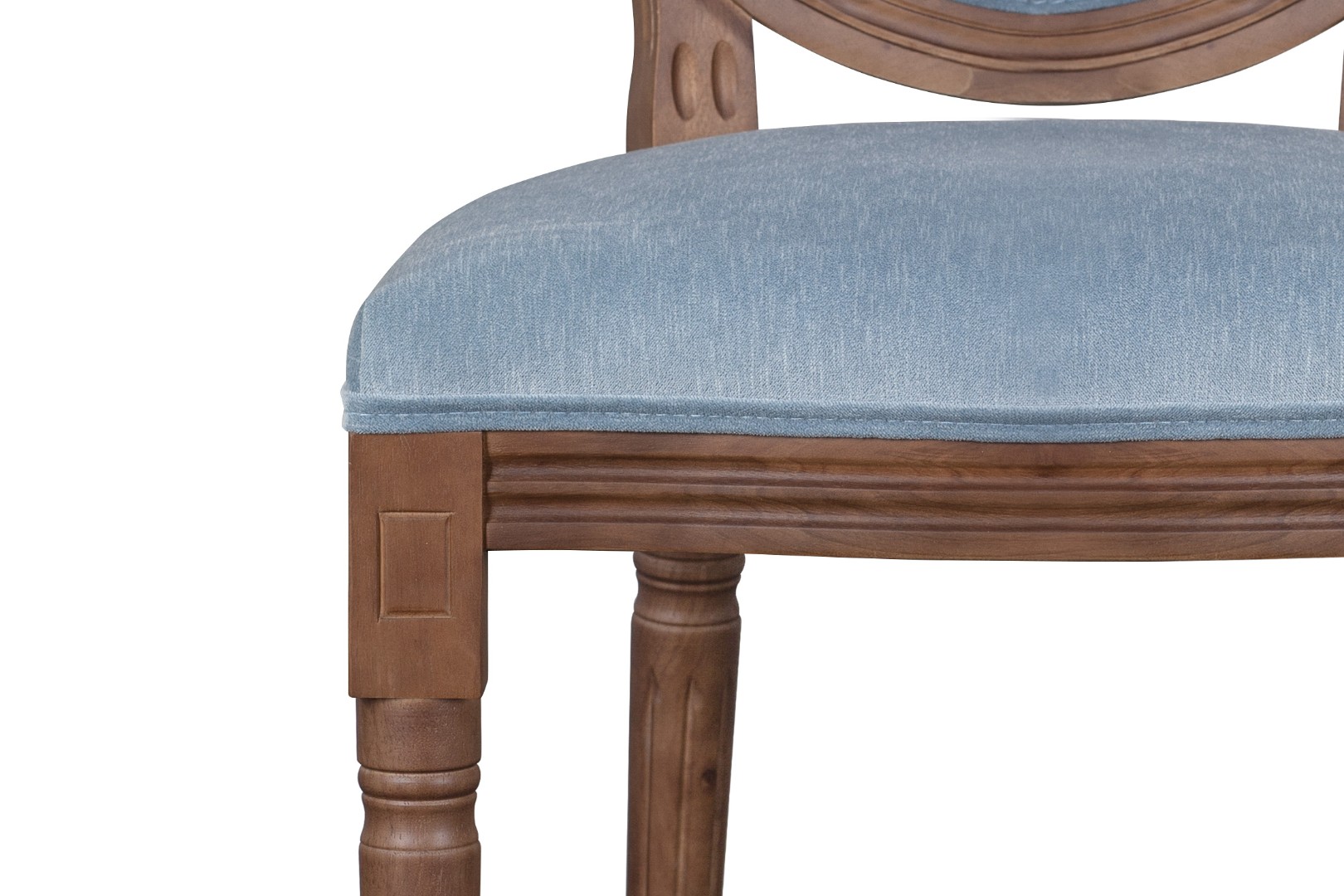 Стул для кафе Volker Leg Blue в интерьере