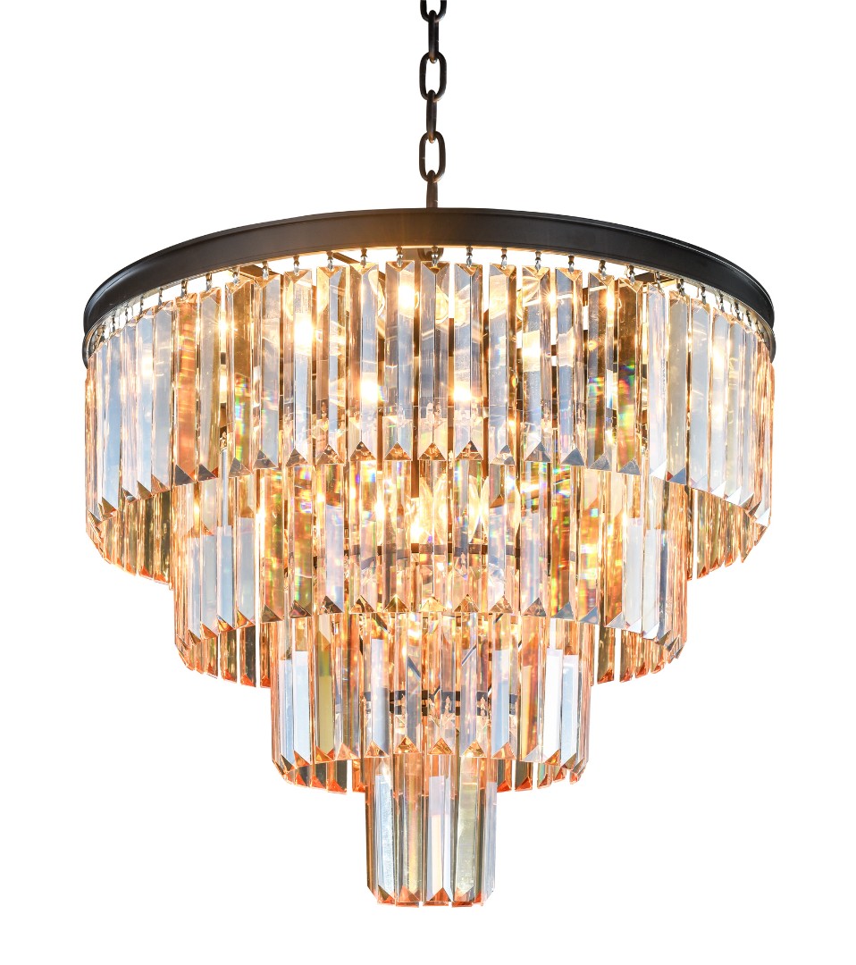 купить Люстра Odeon 4 Rings Amber в Москве купить Люстра Odeon 4 Rings Amber