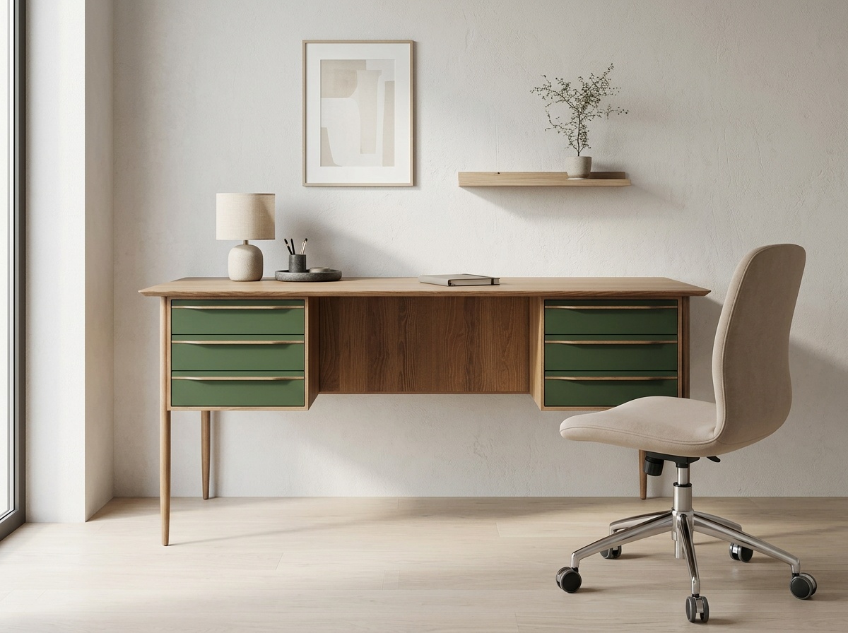 Рабочий письменный стол "Бруни (Bruni)" с ящиками арт BR47/6002 в интернет-магазине