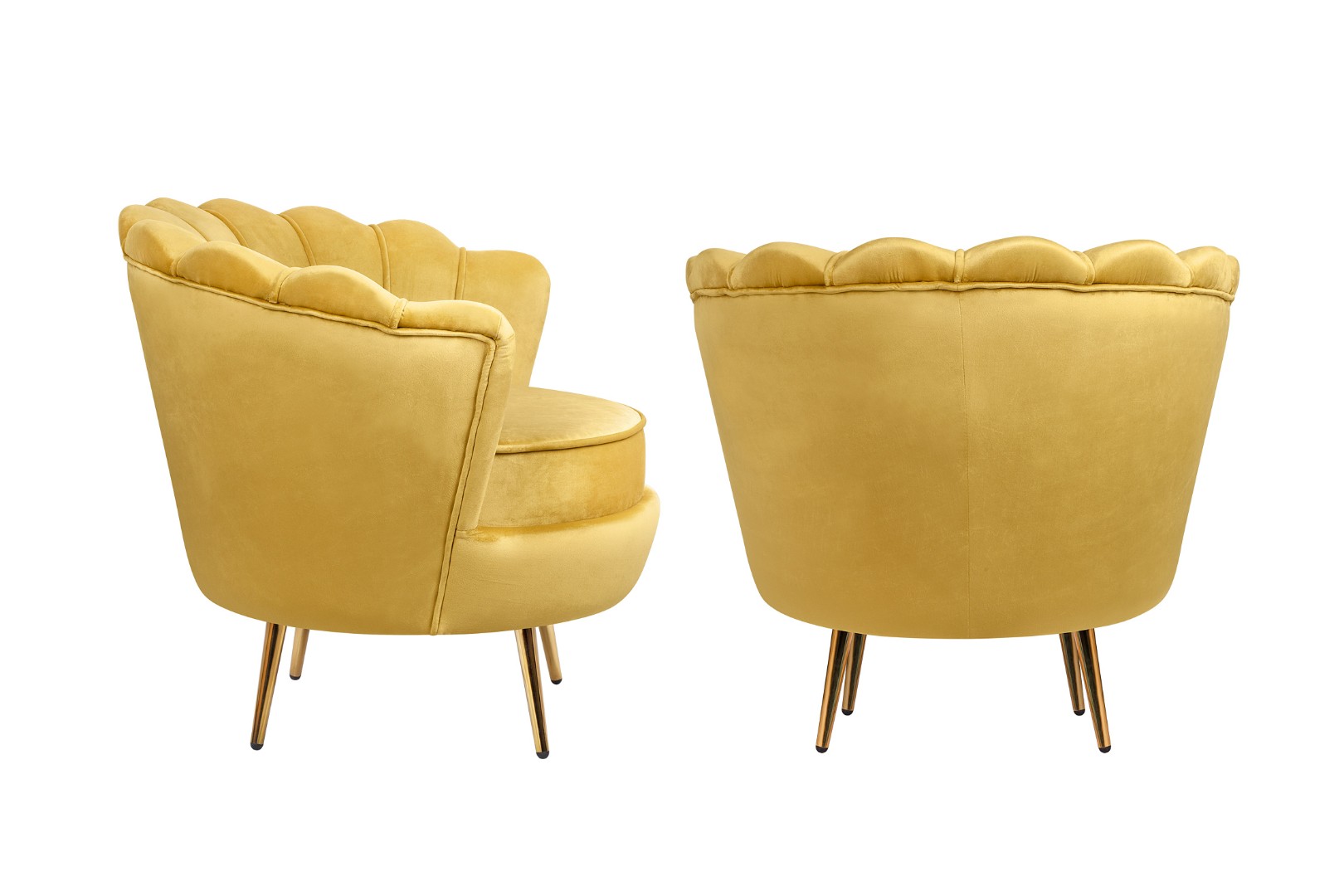 заказать Комплект кресел ракушка Pearl Yellow