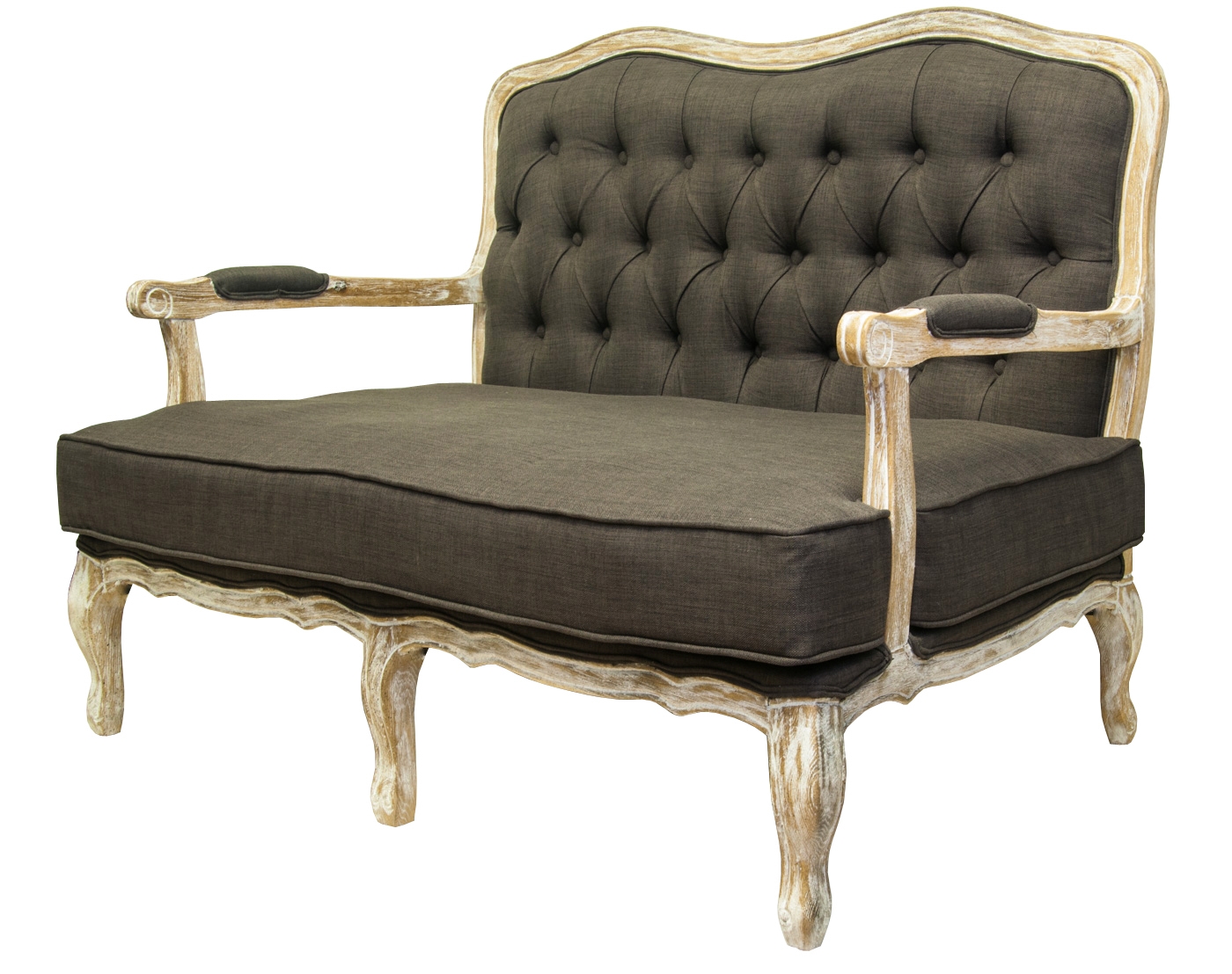 купить Прямой диван модерн Yareli Brown V2 голубой