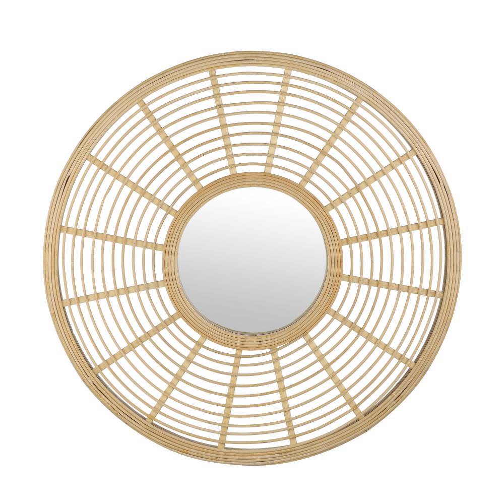 фото 425029 Зеркало декоративное MITSUKE, B25, ?550, дерево, зеркальное стекло, натуральный в Москве фото 425029 Зеркало декоративное MITSUKE, B25, ?550, дерево, зеркальное стекло, натуральный