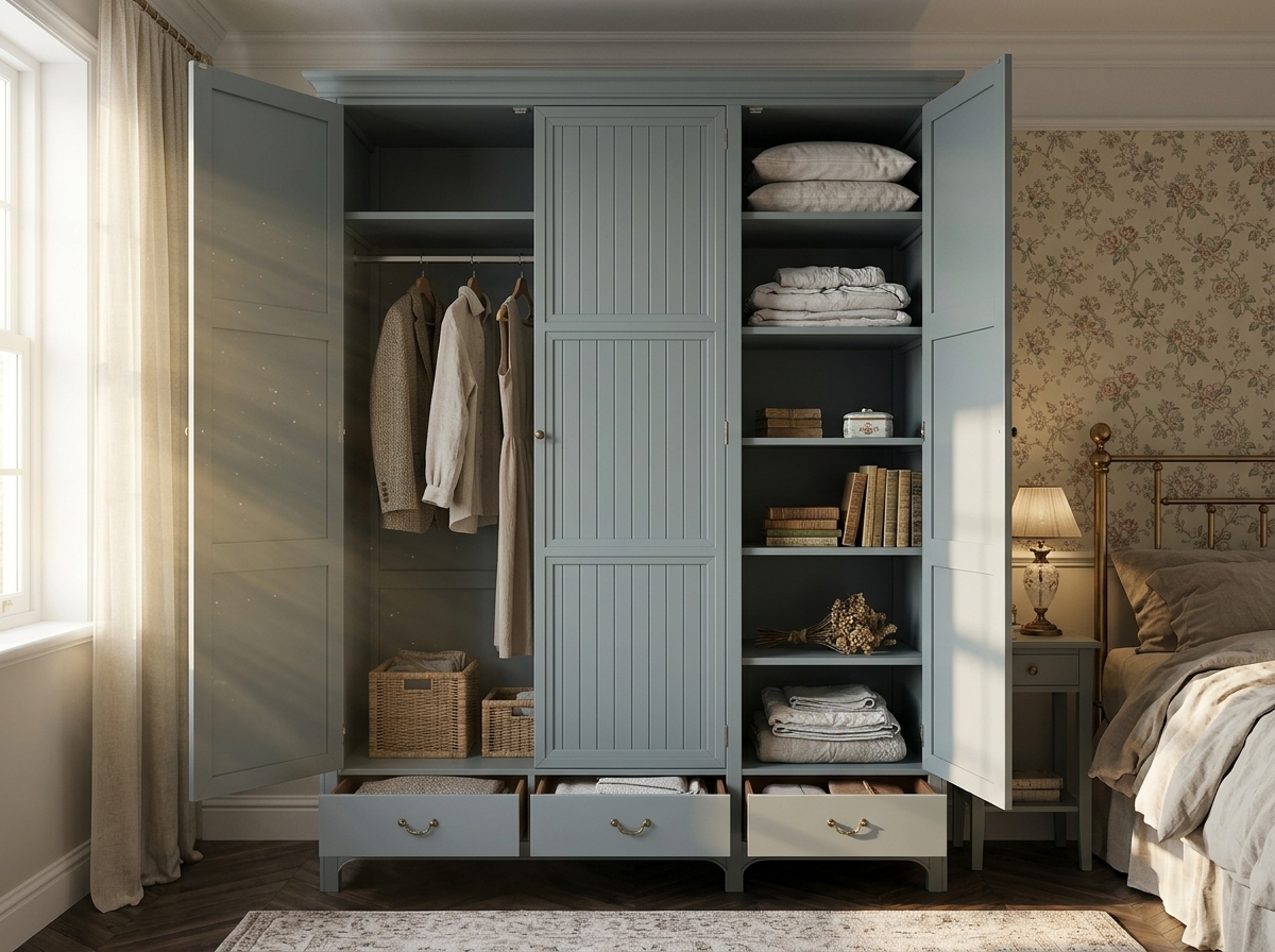 заказать Трехстворчатый шкаф "Оливия (Olivia)" арт GA2004/3/5014