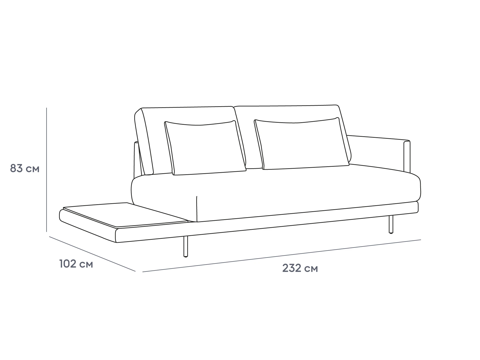 купить Кушетка Ricadi в интернет-магазине