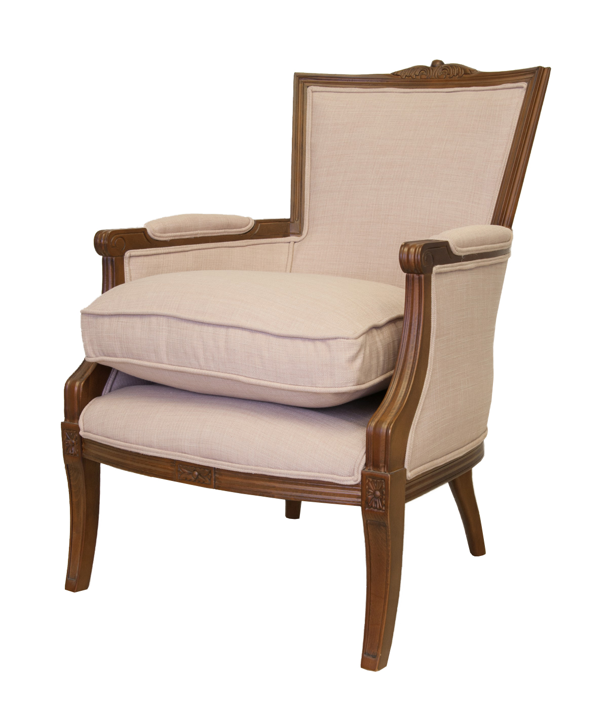 Мягкое полукресло с подлокотниками Tous Beige в интернет-магазине в Москве Мягкое полукресло с подлокотниками Tous Beige в интернет-магазине