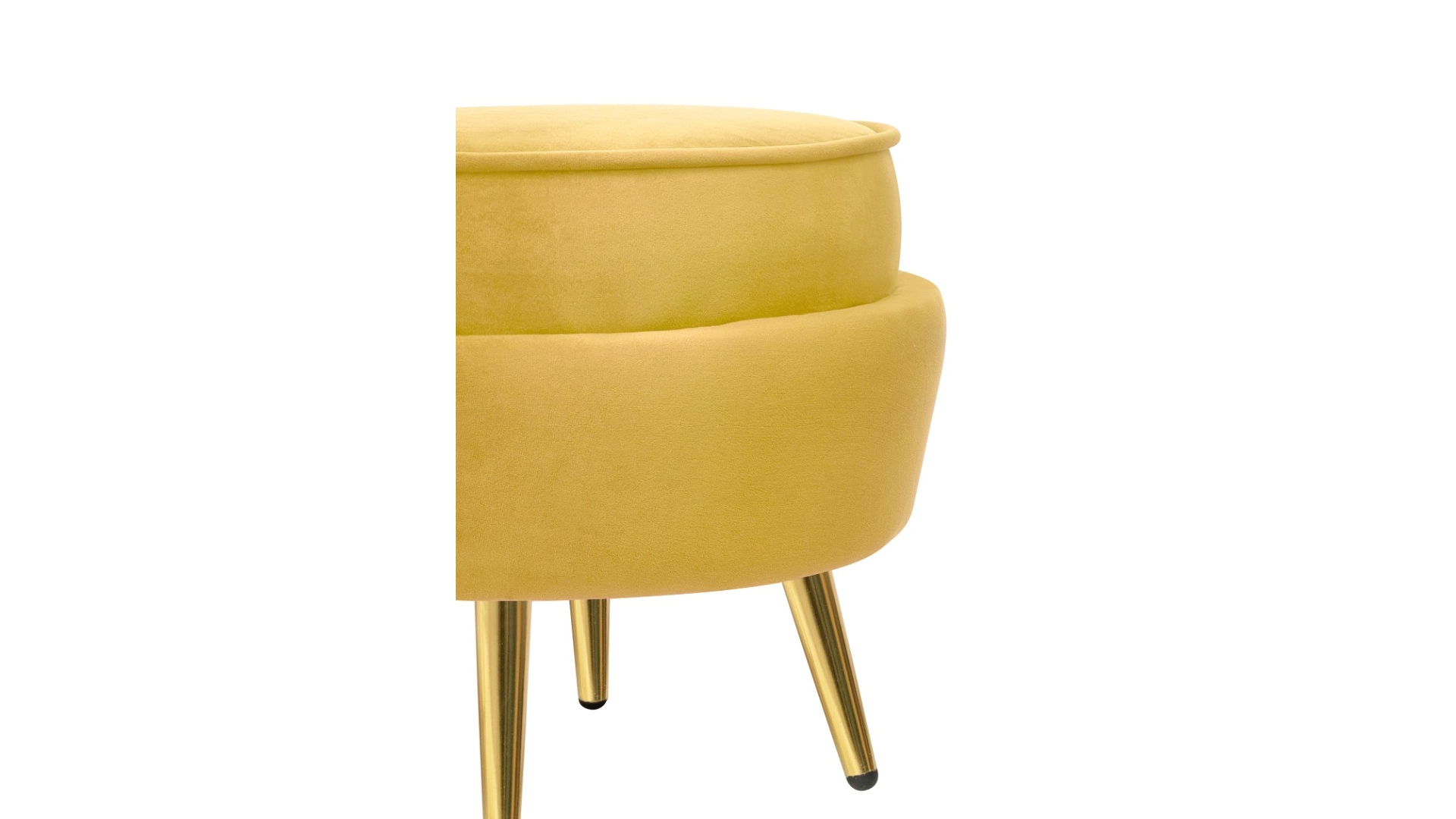 заказать Кресло с пуфом ракушка Pearl Yellow в интернет-магазине