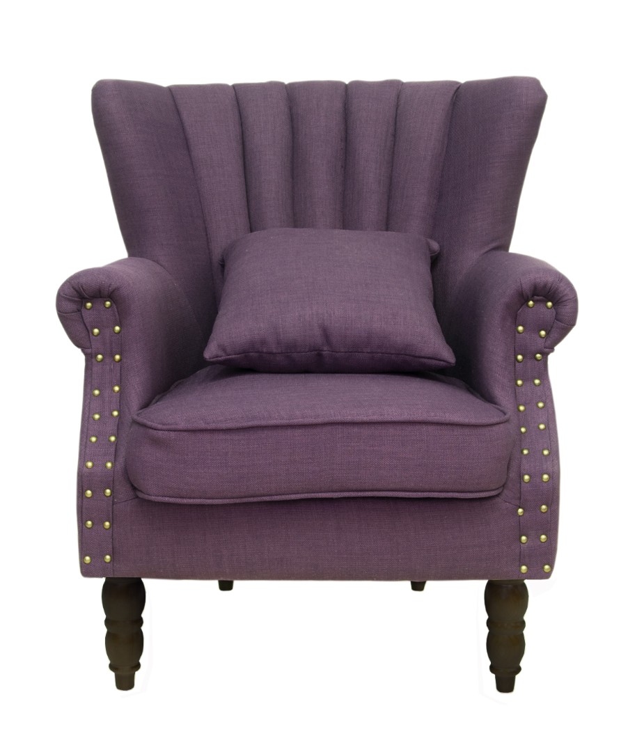 купить Кресло с пуфом Lab Violet V2 в Москве купить Кресло с пуфом Lab Violet V2