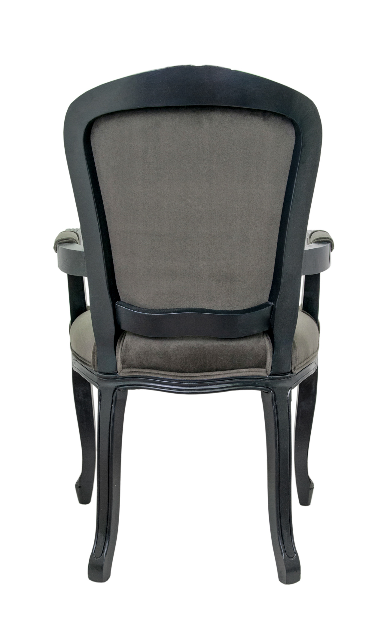 Мягкий стул с подлокотниками Gran Arm Grey в интернет-магазине