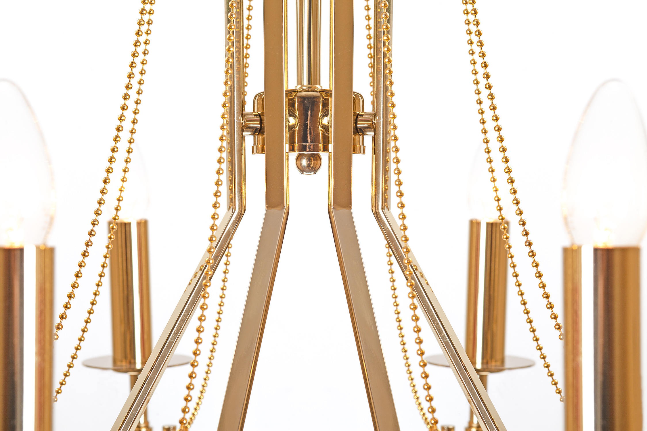 Люстра Rocco Gold 8 в интерьере в Москве Люстра Rocco Gold 8 в интерьере