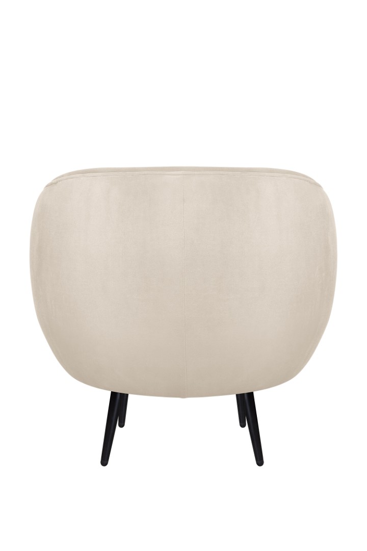 Мягкое кресло Benee Beige на черных ножках в интернет-магазине в Москве Мягкое кресло Benee Beige на черных ножках в интернет-магазине