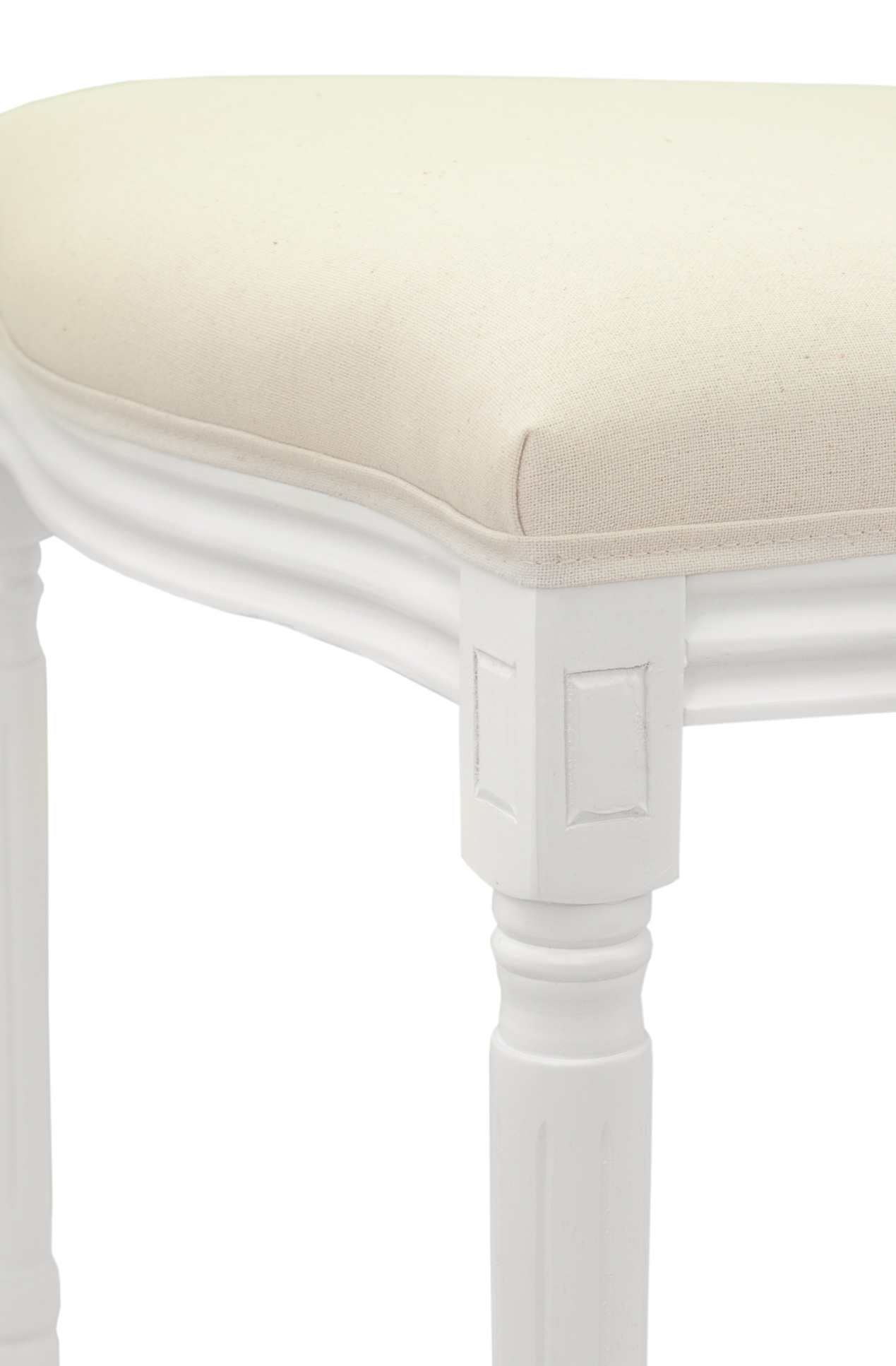 фото Дизайнерский обеденный стул модерн Volker Beige and White в Москве фото Дизайнерский обеденный стул модерн Volker Beige and White