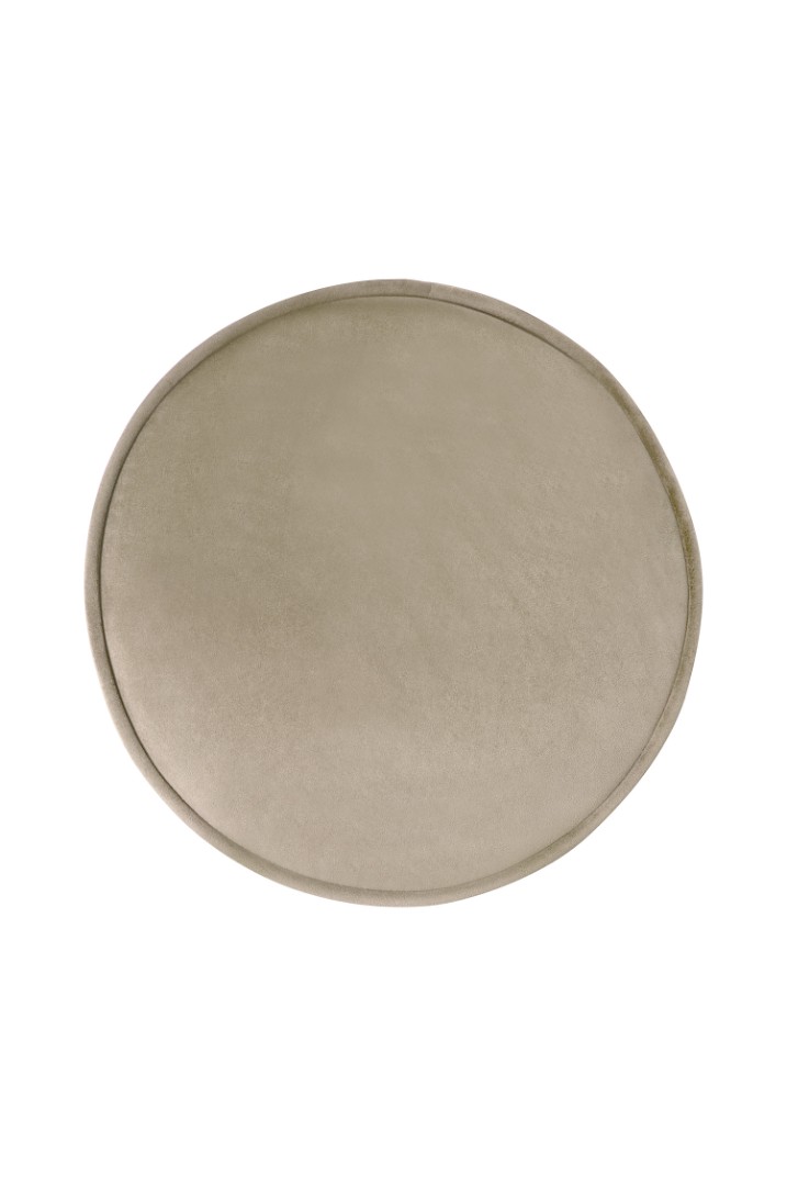 заказать Пуф Pearl Adorn Taupe на черных ножках