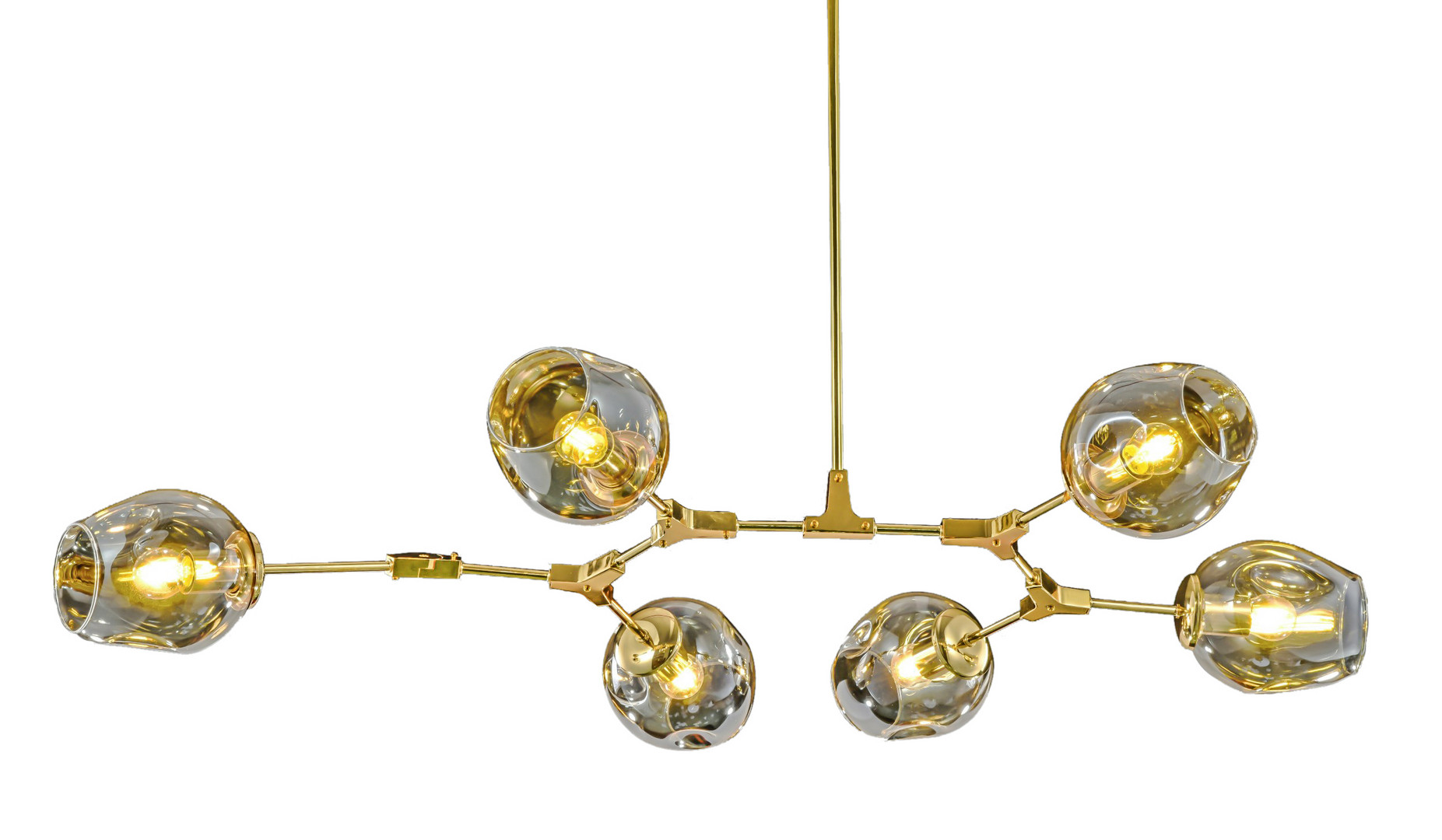 красивые Люстра Branching 6 Gold в интернет-магазине