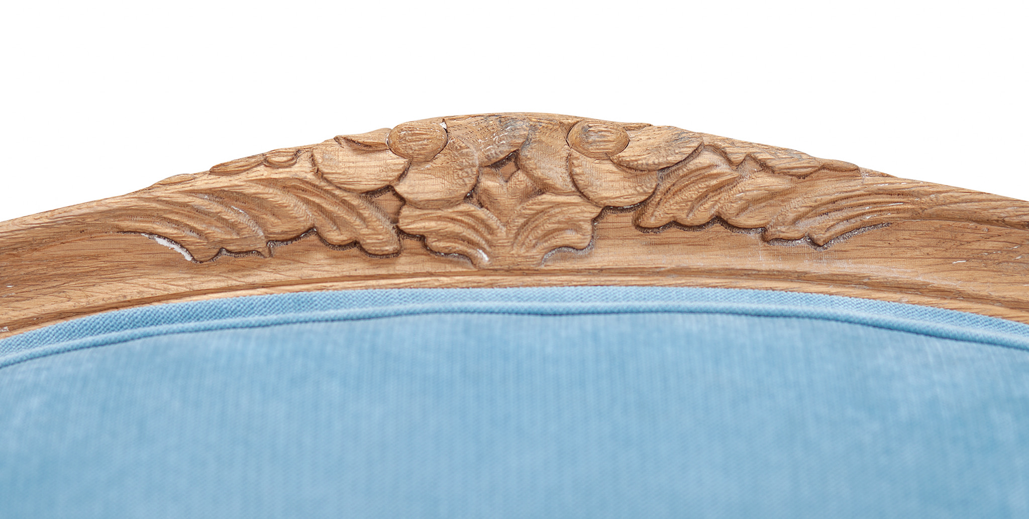 фото Мягкое полукресло с подлокотниками Aldo Light Blue