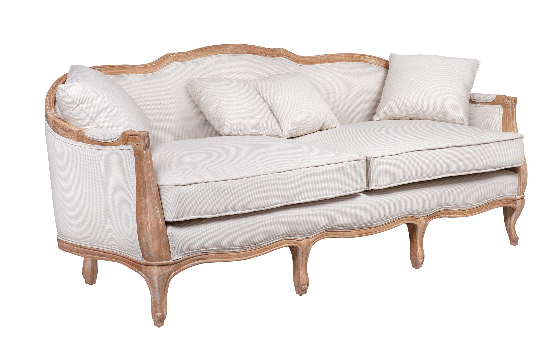 купить Прямой диван Darcy 3 V2 бежевый в Москве купить Прямой диван Darcy 3 V2 бежевый