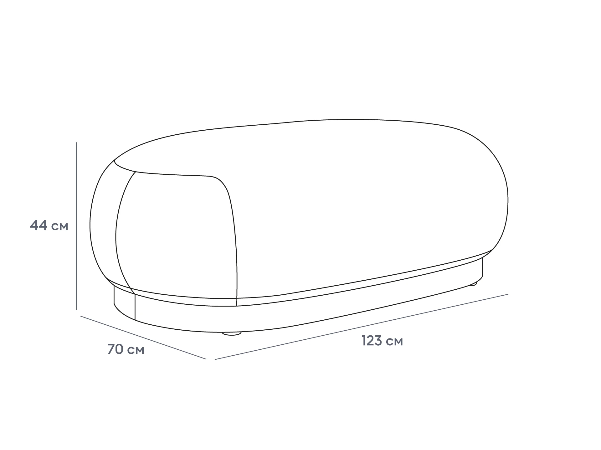 купить Банкетка Lucca в интернет-магазине в Москве купить Банкетка Lucca в интернет-магазине