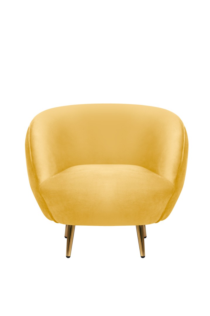 купить Мягкое кресло Small Benee Yellow в Москве купить Мягкое кресло Small Benee Yellow